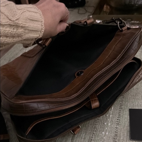 Coach Brown Leather Briefcase/Bag for Women - Picture 8 of 8